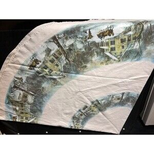 Vintage table round cloth beautiful country design
